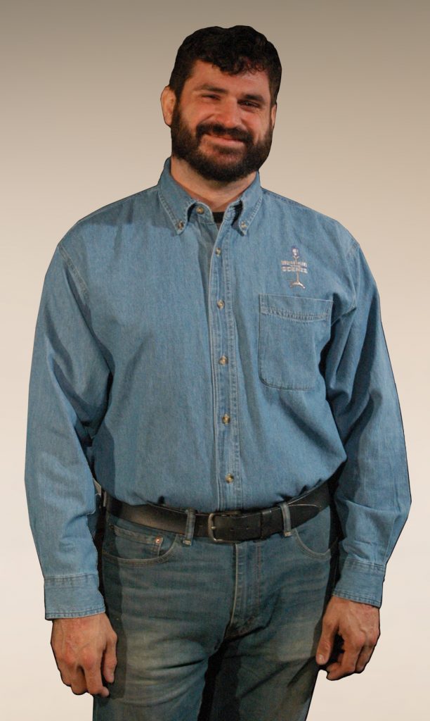 Men's Denim Work Shirt Behind the Scenes