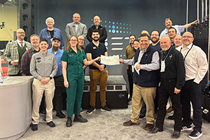 ETC Makes Pledge- of-Support Donation to Behind the Scenes at USITT